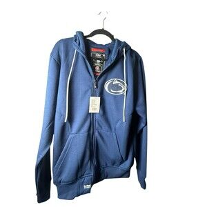 PSU Penn State Franchise Club Full Zip Fleece Hoodie - Medium New With Tags